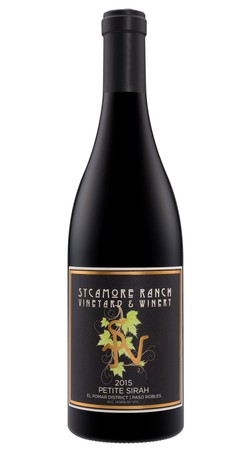 2015 Sycamore Ranch Vineyard & Winery Petite Sirah