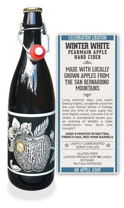 Winter White Pearmain Apple Cider